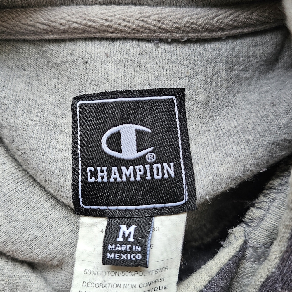 Vintage Basic Champion Sweatshirt Medium Hoodie - image 4